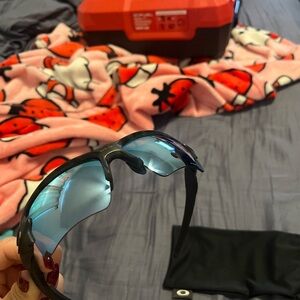 Oakley Black and Blue Sunglasses